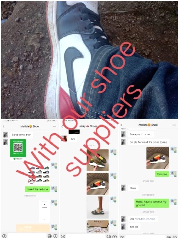 Sourcing conversation with footwear suppliers